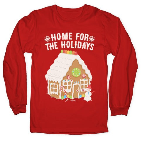Home For The Holidays Gingerbread Longsleeve Tee
